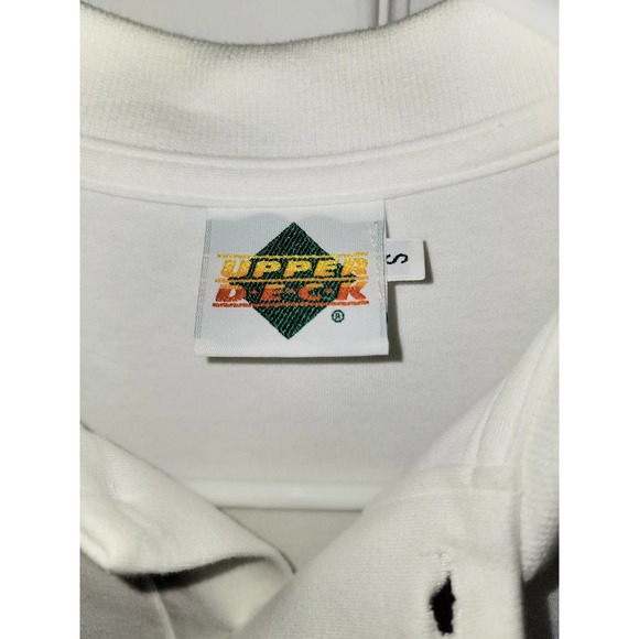 Vintage Upper Deck Polo "Logo" Polo Shirt - Small - Picture 2 of 3